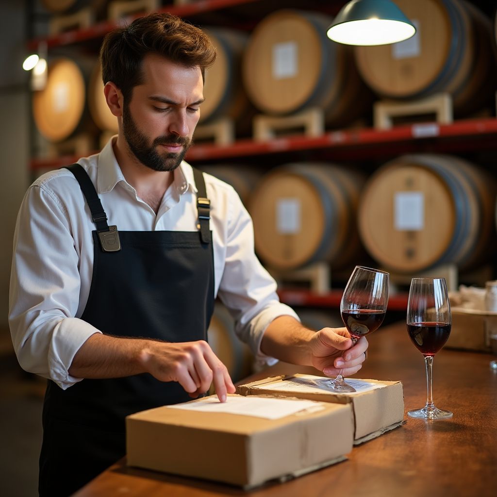 Préparation d'une commande spéciale