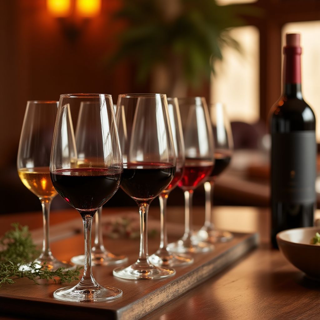 Dégustation professionnelle de vin